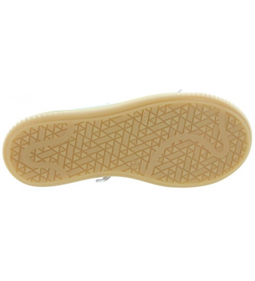 Sneakers for girls in white ortho leather
