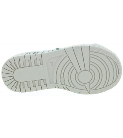 Leather designer white metallic sneakers for girls 