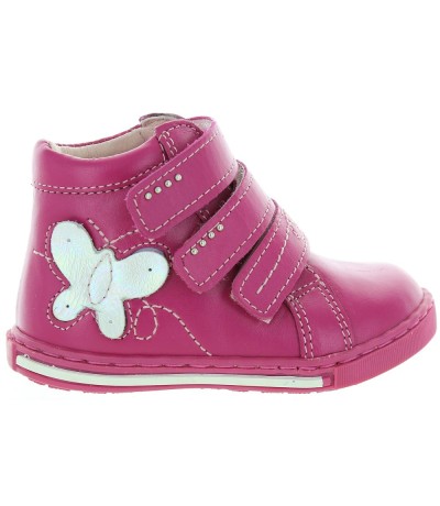 Fashion designer pink ankle boots for toddlers 