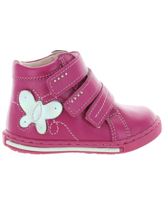 Fashion designer pink ankle boots for toddlers 