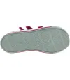 High top gray leather shoes for toe walkers