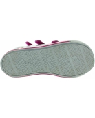 High top gray leather shoes for toe walkers