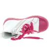 Ankle supination stop girls ankle leather high sneakers