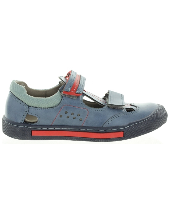 Heel support sandals for a boy child with ankle problems
