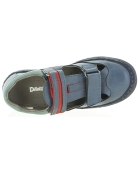 Heel support sandals for a boy child with ankle problems