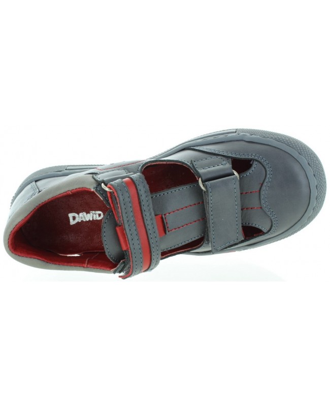 Sandals for a child with heel support that are orthopedic