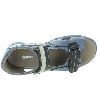 Kids made with natural leather good sandals 