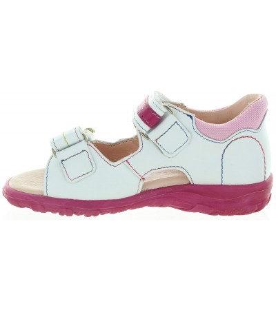 White ortho sandals for child