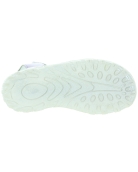Soft purple leather profiled girls sandals