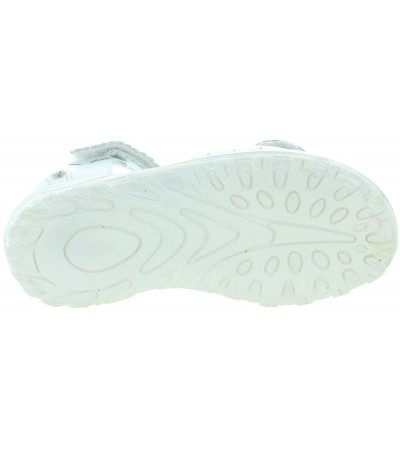 Weak ankles preventive white girls sandals