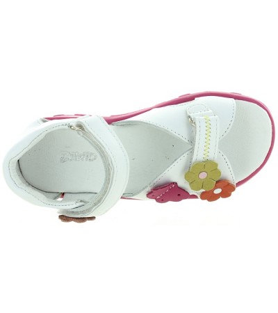 High top girls sandals best in white leather 