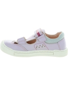 Pigeon toe fix close toe purple sandals