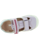 Pigeon toe fix close toe purple sandals