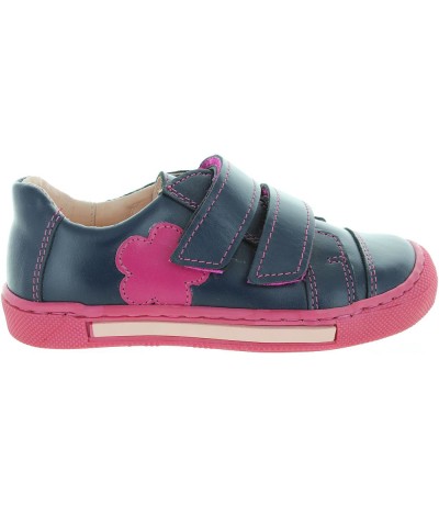 Fashion navy sneakers for girls with best orthopedic arch 
