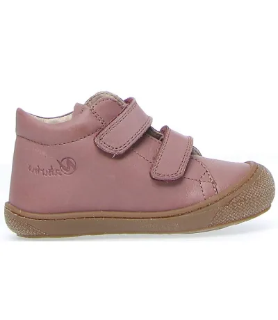 Orthopedic white sneakers for first step baby walkers 