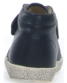 Black boots for a baby with soft soles