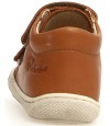 Brown high top sneakers for a toddler Brown high top sneakers for a toddler