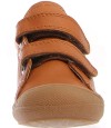 European soft boys brown sneakers