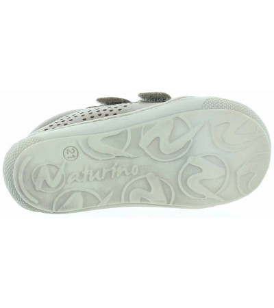 Sneakers for baby learning to in beige leather 