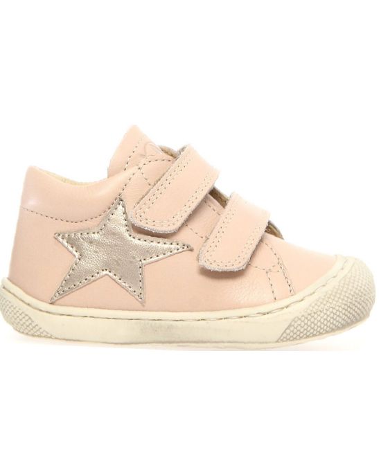 Beige soft sneakers for girls