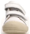 White sneakers for babies with supination White sneakers for babies with supination