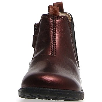 Quality leather boots for booys with orthopedic arches