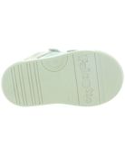 Silver sneakers for girls with flexible soles