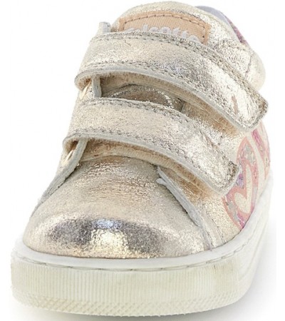 Good support girls gold shoes