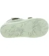 Natural soft beige leather baby shoes 