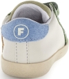 Green sneakers for child with ortho support 
