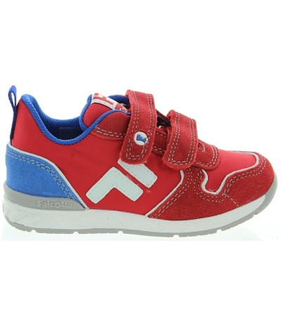 Supportive child red sneakers from Europe