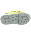 Boys yellow leather sneakers from Europe 