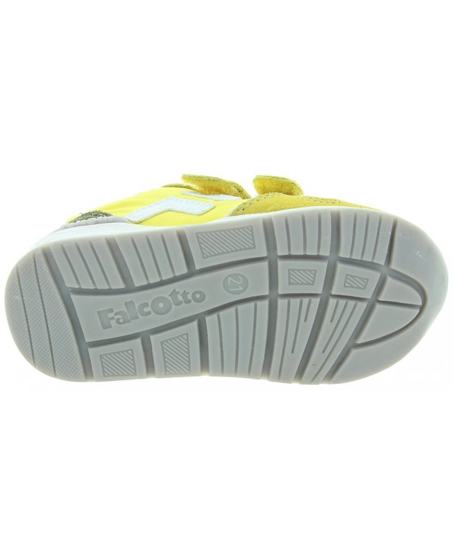 Leather high top sneakers from Europe in yellow leather