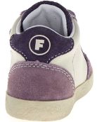 Deformed kids feet correction leather silver sneakers 