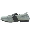 Flat feet ballerina gray flats for narrow feet 