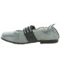 Flat feet ballerina gray flats for narrow feet 
