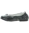 Dress slip on navy ballerinas for girls
