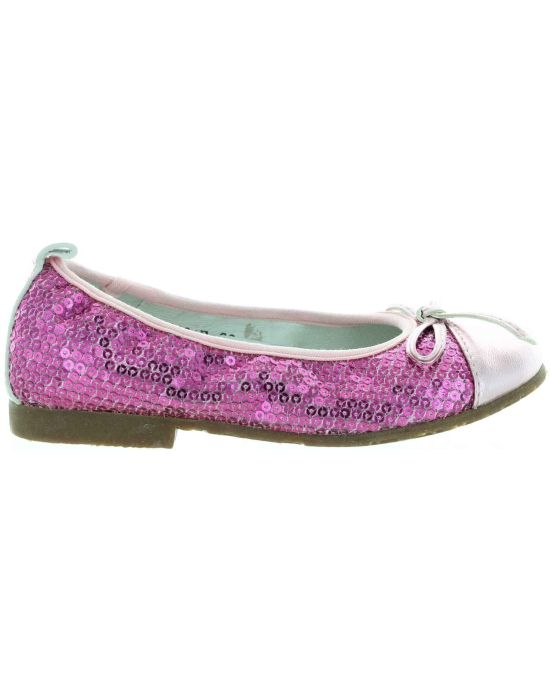 Narrow soled girls flats from Italy