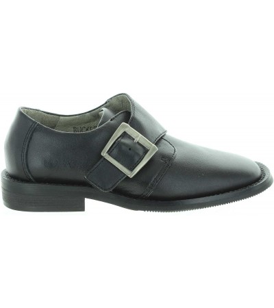 Dress shoes for a boy in black leather 