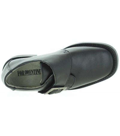 Dress shoes for a boy in black leather 