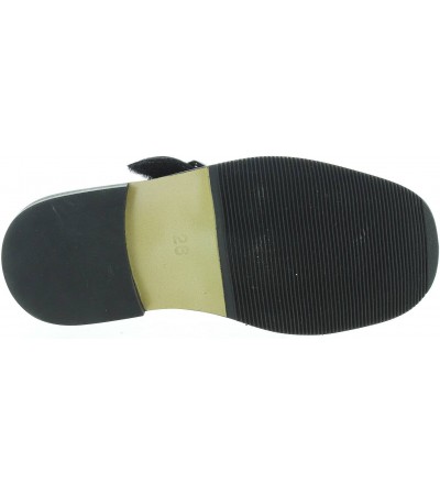 Dress shoes for a boy in black leather 