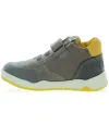 Pronation preventive walking brown leather boots