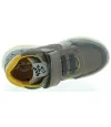 Pronation preventive walking brown leather boots