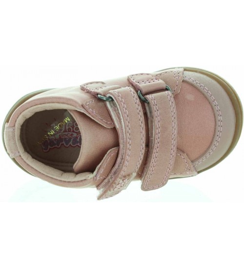 Pink leather boots for toddler narrow feet