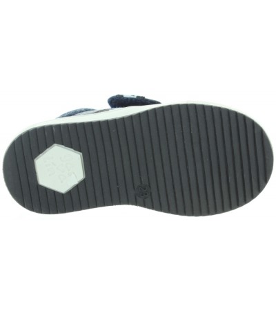 Gray leather ankle boots for girls with support 