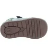 High top baby Spanish shoes for child with collapsed ankles 