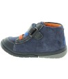 Boys sneakers in blue leather 