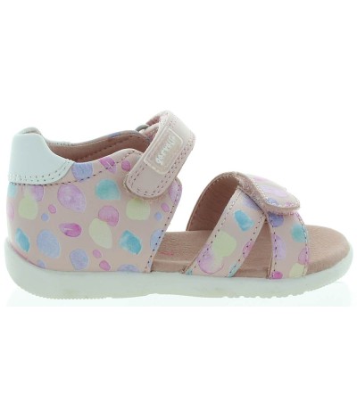 Early walking orthopedic colorful sandal for a toddler