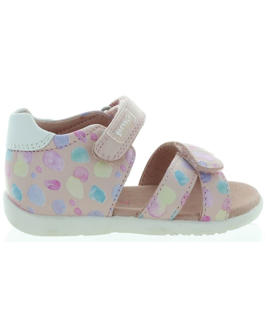 Early walking orthopedic colorful sandal for a toddler