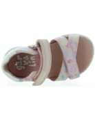 Early walking orthopedic colorful sandal for a toddler
